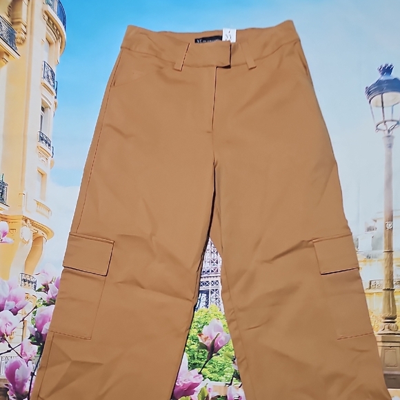 New York & Company Tan Cargo Pants XS New - Picture 2 of 5